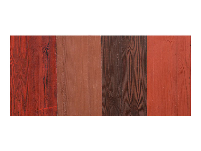 Wood grain color combination